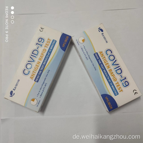 Covid-19 Antigen Rapid Test-Kassette für den Heimgebrauch